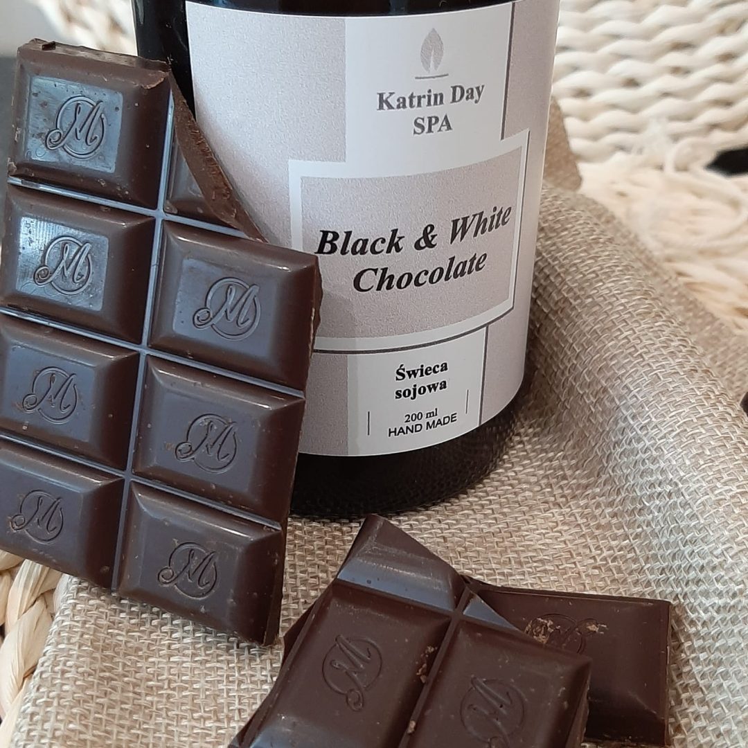świeca sojowa Black & White Chocolate
